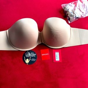 Never worn “Up for Anything” SPANX Strapless aBra    34DDD